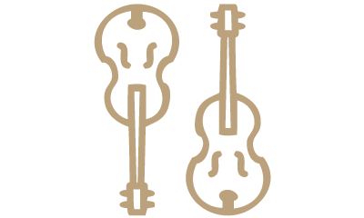 icon of two violins